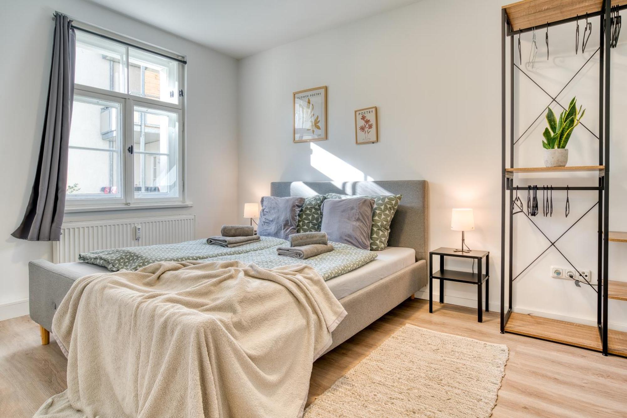 Apartamento Homy I Moderner Retrocharme Wlan & Netflix Leipzig Exterior foto